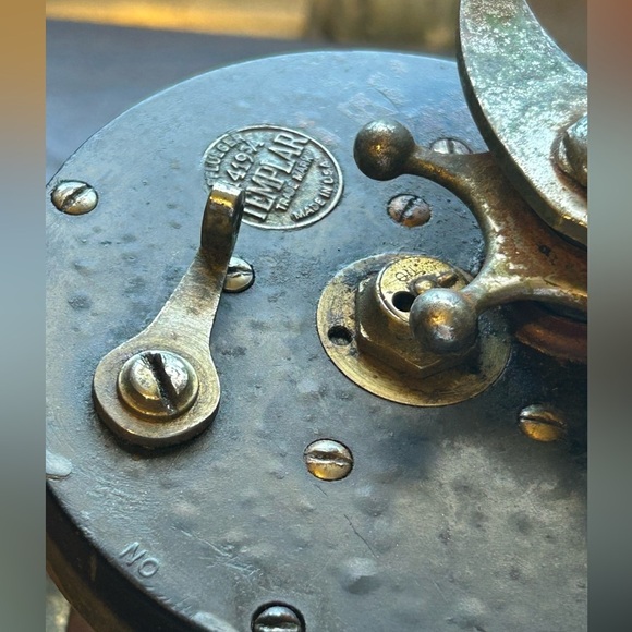 Vintage Pflueger Templar 1419 3/4 Conventional Fishing Reel - Picture 13 of 15